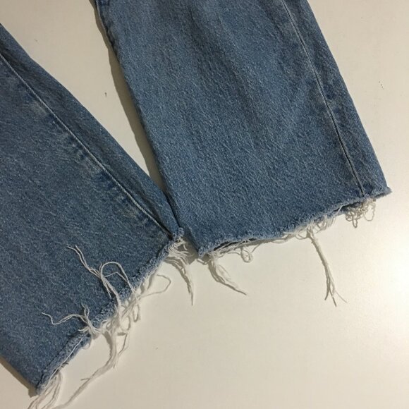 Madewell Womens The Perfect Vintage Jeans Size 32 Distressed - Picture 14 of 14